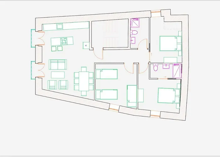 Luxury Apartment-free Parking Appartement Saint-Jacques-de-Compostelle